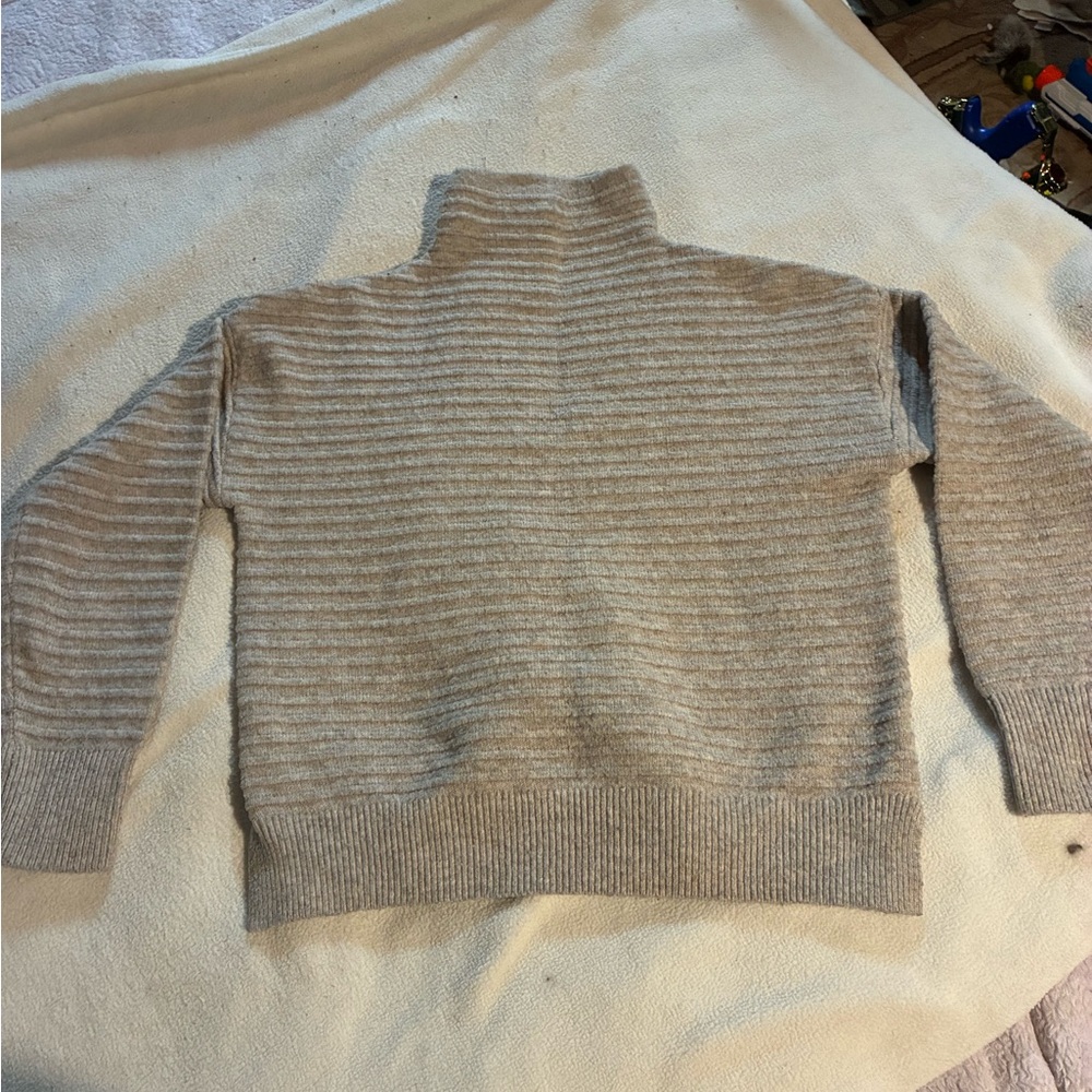 Ophelia & Co. Beige Turtleneck Sweater